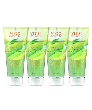 VLCC Ayurveda Soothing Aloe Vera Gel 100 g (Pack of 4)