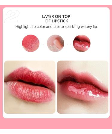 zalati Lip Balm 6ml Lip Care Lip Oil Tinted for Lips Moisturizing and Nourishing - Pink - Buy Online on SooperMarket.com