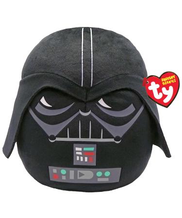 Ty Darth Vader Disney Star Wars Squish-A-Boos 10 Inches Licensed Beanie Baby Soft Plush Toy Collectible Cuddly Stuffed Teddy Darth Vader 10 Inches