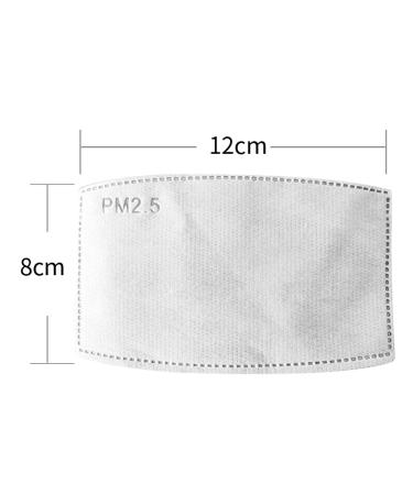 10PCS Activated Carbon Anti Haze Filter Replacement Papers - Buy Online on SooperMarket.com