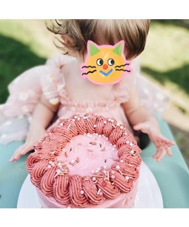 PythJooh Baby Girl Tulle Dress - Toddler Sleeveless Princess Butterfly Wings Tutu Dress | 18-24 Months, Daisy Pink - Buy Online on SooperMarket.com
