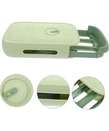 OSALADI Egg Storage Box Plastic Pallets Fridge Egg Holder Refrigerator Egg Storage Container Camping Shelf Green 34x22x7.8cm - Buy Online on SooperMarket.com