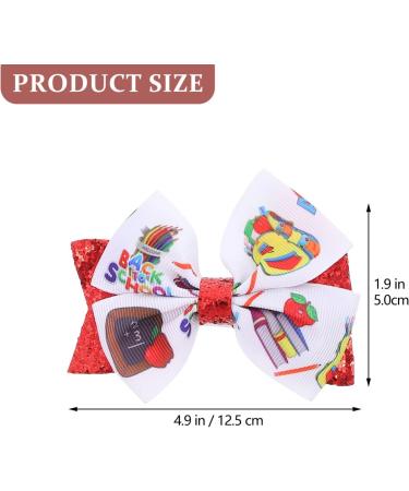 ABOOFAN Girls Hair Bow Set - Back to School Bowknot Hair Clips for Little Girls & Women - Buy Online on SooperMarket.com