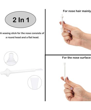 Qhflashbuy Nose Wax Chopsticks - 100 Nasal Hair Wax Sticks for Easy Nose Hair Removal & Cleaning | Global Shipping Available - Buy Online on SooperMarket.com