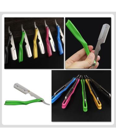 Manual Razor Holder & Beard Shaver Blades - Convenient Barber Supplies for Home Shaving - Buy Online on SooperMarket.com