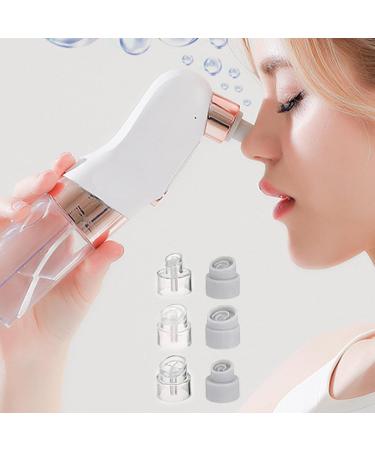 Virtcooy Electric Black Head Remover | Black Head Remover Electric Adjustable Rechargeable Nose Black Head Remover with 6 Suction for Women and Men - Buy Online on SooperMarket.com