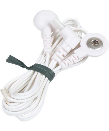 AccuRelief TENS Unit Supply Kit - Pads, Lead Wires & Electrodes (Pack of 8) - Universal Compatibility with Single & Dual Channel Devices - Buy Online on SooperMarket.com