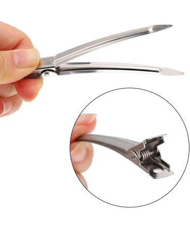 Quesuc 24 Pieces 3.5 inches Metal Curl Clips Duck Bill Sectioning Clips Alligator Hair Clips - Buy Online on SooperMarket.com