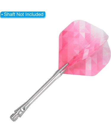 Pack of PATIKIL Dart Flights - Geometric Style in Pink White | Darts Accessories for Soft Tip & Steel Tip | Replacement Parts for Enhanced Gameplay - Buy Online on SooperMarket.com