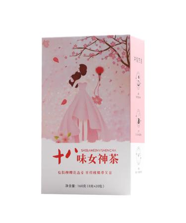 18 Flavor Goddess Tea 8 Treasures Tea Wolfberry Chrysanthemum Honeysuckle Teabag Filter Paper Tea Bags Rose Black 160g Storage Conditions Tea Bags Organic Tea White Rose Gift Double Red Rose