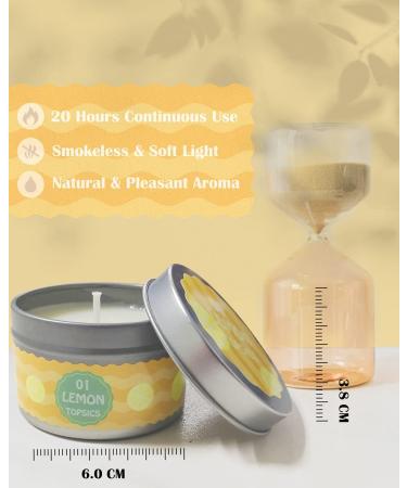 12-Piece Fragrance Candle Gift Set - Natural Soy Wax Aromatherapy Candles for Women | Perfect for Mother's Day Christmas & Valentine's Day - Buy Online on SooperMarket.com
