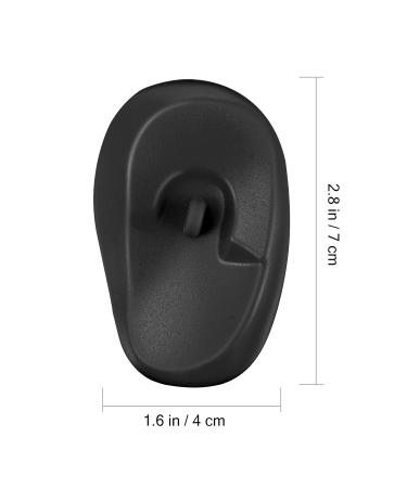 KALLORY Shower Cap 206pcs Hair Dye Ear Cover - Silicone Ear Protectors for Women Men | Disposable Shower Earmuffs Hairdressing Ear Caps - Buy Online on SooperMarket.com