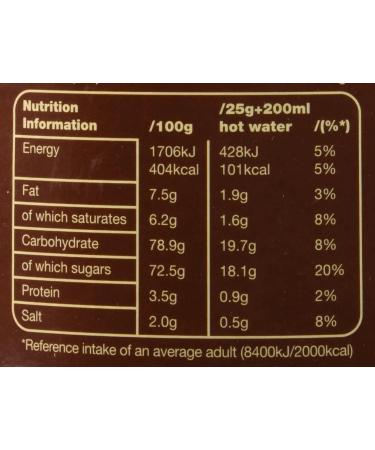 Galaxy Instant Hot Chocolate Just Add Water - 1kg (Pack of 1) | Sold by Gronets - Buy Online on SooperMarket.com