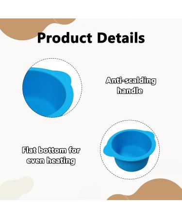 NPQ Silicone Wax Pot Insert - Professional Quick Heating for Waxing Hair Removal at Home or Salon - Buy Online on SooperMarket.com