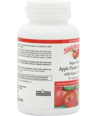 Natural Factors ApplePectinRich Super Strength - 90 vegicaps - Buy Online on SooperMarket.com