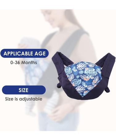 iFCOW Baby Sling Carrier - Dark Blue | Suitable from Birth to 15KG - Buy Online on SooperMarket.com