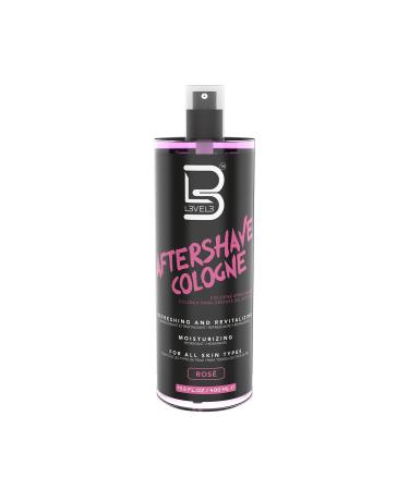 L3 Level 3 After Shave Spray Cologne - Softens Skin - Refreshes and Relieves Face and Skin - Moisturizing Formula Level Three After Shaving Rose 13.5 Fl Oz (Pack of 1)