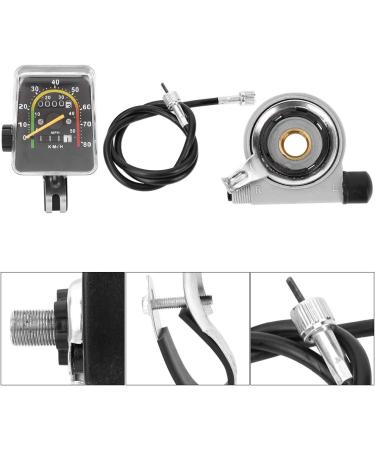 FASJ Bike Speedometer & Odometer for Mountain & Road Bikes | Mechanical Cycling Computer - Buy Online on SooperMarket.com