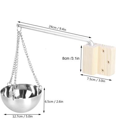 Sauna Oil Holder Sauna Aromatherapy Oil Holder Sauna Oil Cup Essential Oil Fragrance Diffuser Bowl Stainless Steel Sauna Bowl Spa Sauna Room Accessories for Sauna and Spa - Buy Online on SooperMarket.com