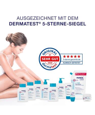 Numis Med Waschotion PH 5.5 - Skin-Calming Vegan Body Lotion for Sensitive Skin - 6 Pack (200 ml) | No Silicones Parabens or Mineral Oil - Buy Online on SooperMarket.com