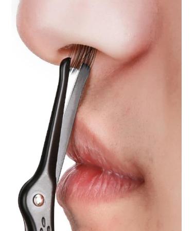 TEMKIN Nose Hair Trimmer - Stainless Steel Manual Small Scissors for Safe Hair Removal | Premium Nose Hair Trimmer Products - Buy Online on SooperMarket.com