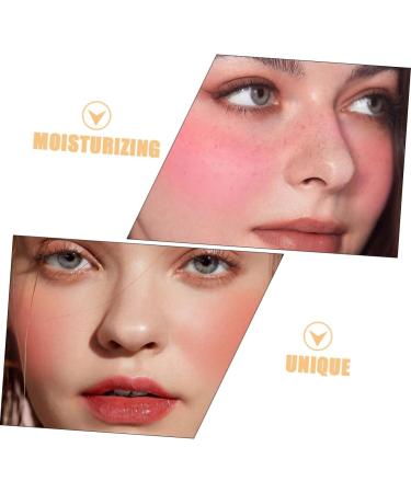FOYTOKI 2pcs Hydrating Blush Blouses Cream Blush Soft Creamy Blush Highlighter Makeup Everyday Makeup Liquid - Buy Online on SooperMarket.com