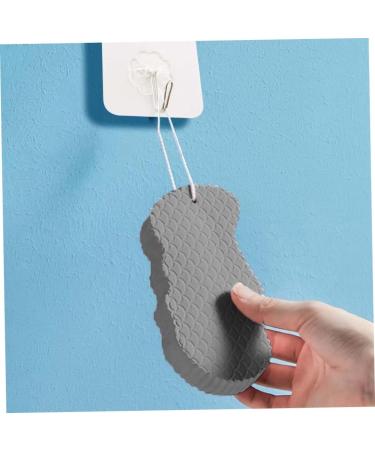 Super Soft Exfoliating Bath Sponge - Gentle Dead Skin Remover & Shower Brush for Adults Children & Pregnant Women - Grey - Buy Online on SooperMarket.com