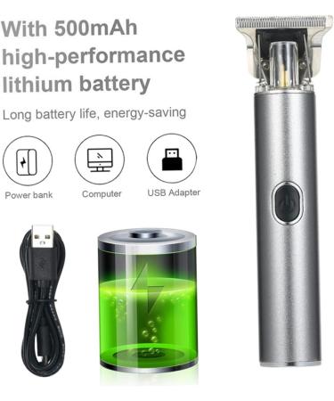 FRCOLOR 1 Set Special Carving Clippers Electric Trimmer Grooming Electric Electric Shaver Men Razors Shaver for Men USB Charging Trimmer Cutting Tool 14.7X2.4X2.4cm Silver - Buy Online on SooperMarket.com