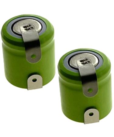 2x Exell 1/3AA Size 1.2V 300mAh NiMH Rechargeable Batteries w/ Tabs use with high power static applications (Telecoms UPS and Smart grid) radio controlled devices electric tools electric mopeds