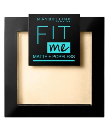 Maybelline New York FitMe Matt and Poreless Powder xg 115 Ivory 9 grams 115 ivory 9 g (1 pack)
