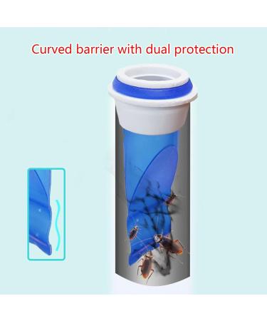 6 Pack Shower Floor Drain Cores Backflow Preventer Ways Valves Adjustable Silicone Sink Floor Drain Trap for Pipes Shower Floor Drain - Buy Online on SooperMarket.com