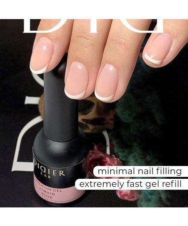 Didier Lab Premium Rose Solid Builder Gel 10ml - Nail Strengthener & Repair - LED UV Builder Gel in a Bottle - For Nail Extensions & Hardening - Buy Online on SooperMarket.com