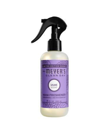 Mrs. Meyer’s Clean Day Room Freshener Spray, Lilac Scent, Limited Edition Scent Made with Essential Oils, Non-Aerosol, 8 fl oz Spray Bottle (Pack of 1)
