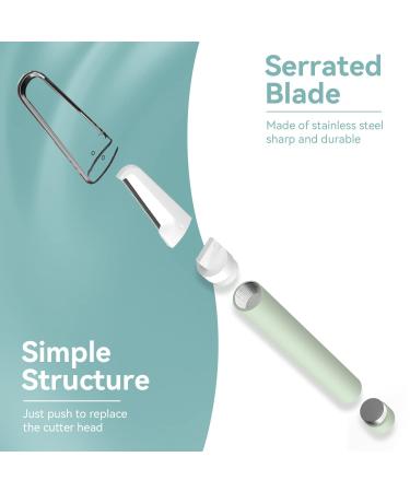 Dermaplaning Tool for Women - Durable Face Exfoliation Razor with 4 Blades - Peach Fuzz and Dead Skin Remover - Buy Online on SooperMarket.com