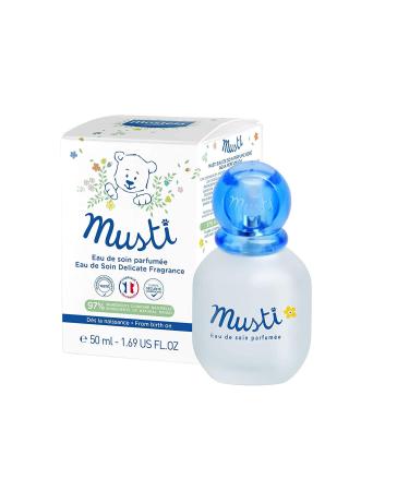 Mustela Musti - Baby Plant-Based Perfume & Cologne Spray - Delicate Fragrance for Boys & Girls - with Chamomile & Honey Extracts - Alcohol Free - 1.69 fl. oz. New packaging