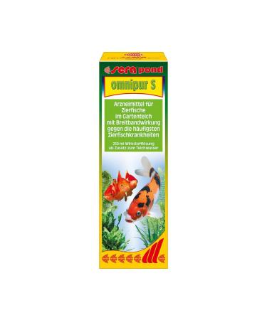 sera pond omnipur A 250 ml - Water conditioner against the most common pond fish diseases 250ml Single