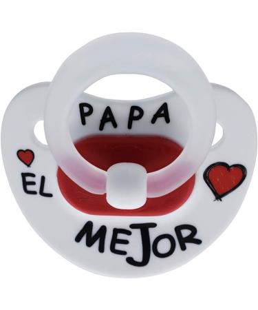 Amos Schnuller-Pack Papa Mama Latex | Premium Baby Pacifier Set - International Shipping Available - Buy Online on SooperMarket.com