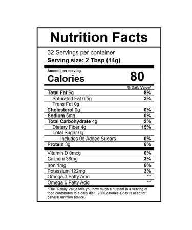 Beveri NutritionOrganic Golden Milled Flax SeedFine Milled SeedA Natural  Essential High-Protein + Fiber Superfood1 Pound Bag (Packaging May Vary) - Buy Online on SooperMarket.com