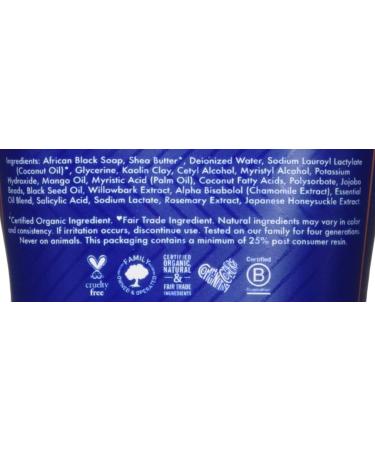 SheaMoisture Men Facial Wash & Scrub | African Black Soap & Shea Butter 4 fl oz - Buy Online on SooperMarket.com
