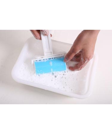 iLifeTech Reusable Lint Roller Sticky Lint Brush for Dog Cat Hair Remover Washable Sticky Roller for Clothes Carpets - Medium Size 2 Piece Set Blue - Buy Online on SooperMarket.com