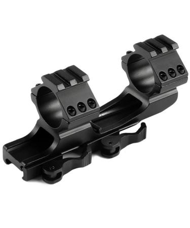 MIZUGIWA 1inch /30mm Quick Release Cantilever Weaver Forward Reach Dual Ring Scope Mount