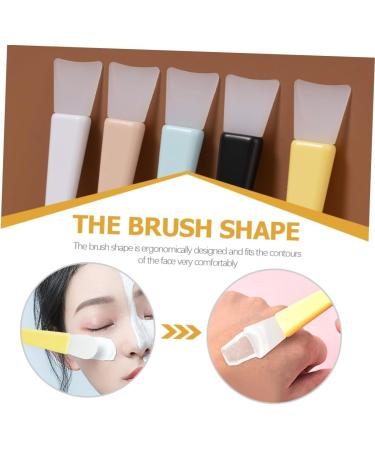 Mikinona 2 Sets Brush Facial Mud Brush Applicator Body Butter Applicator Care Tools Beauty Tools Facial Mud Applicator Silicone Facial Brush - Buy Online on SooperMarket.com