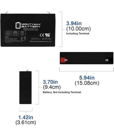 Mighty Max 6V 7Ah SLA Battery for Volkswagen Beetle - Model # W486TG-F - Reliable International Shipping - Buy Online on SooperMarket.com