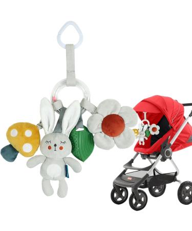 Buy YouDing Stroller Mobile - Soft Plush Activity Toys for Babies | Sensory Travel Stroller Toy for Newborns & Toddlers - Buy Online on SooperMarket.com