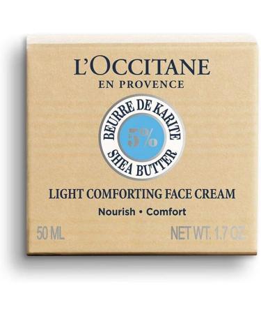 L'OCCITANE Shea Light Comforting Face Cream 50ml | Hydrating Facial Moisturizer - Buy Online on SooperMarket.com