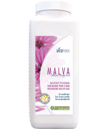 Vicopura base pool Malva sensitive care bath for dry scaly irritated skin with mallow extract without fragrances 1.200g 1.2 kg (1 Pack)