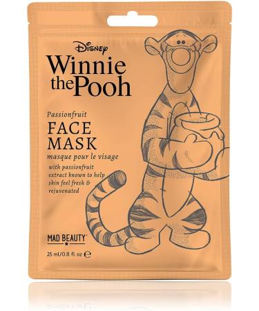 MAD BEAUTY Disney Winnie the Pooh Sheet Face Masks Collection Coconut Peach Honey & Passionfruit Favorite Characters Hydrating & Soothing - Buy Online on SooperMarket.com