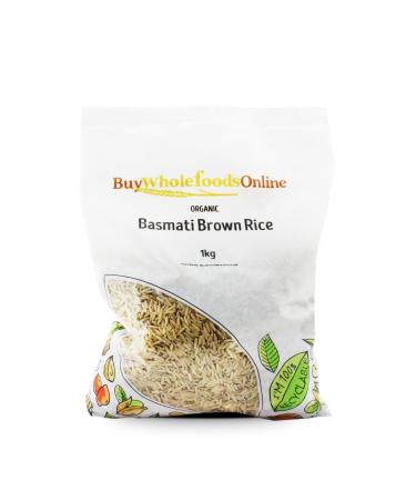 Organic Basmati Brown Rice 1kg (BWFO)