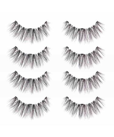 Ardell 3D Faux Mink Lashes 858 - 4 Pairs | Lightweight, Dramatic Volume | Cruelty-Free - Buy Online on SooperMarket.com