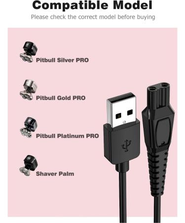 Skull Pitbull Mellbree Charger Cable Replacement for Electric Shaver - Buy Online on SooperMarket.com